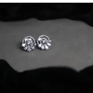 CZ Pear Studs