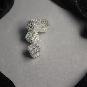 Dice Cube Studs