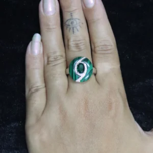 Green Stone Ring