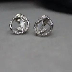 MOP leaf studs