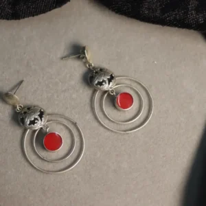Red Colour Circular Hangings