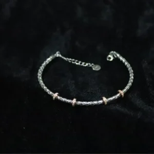 Spiral chain brecelet